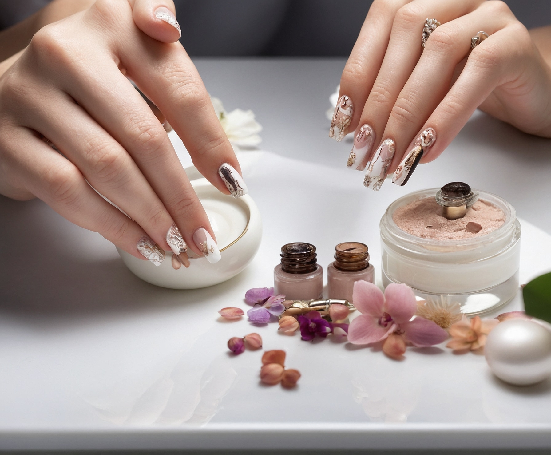 Transformación de uñas simples a arte espectacular