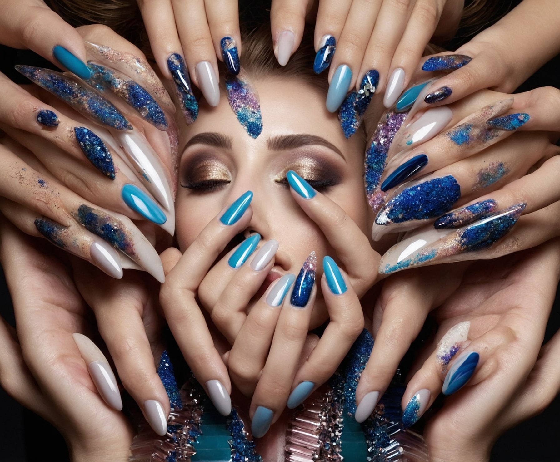 Transformación de uñas en arte y estilo manicura